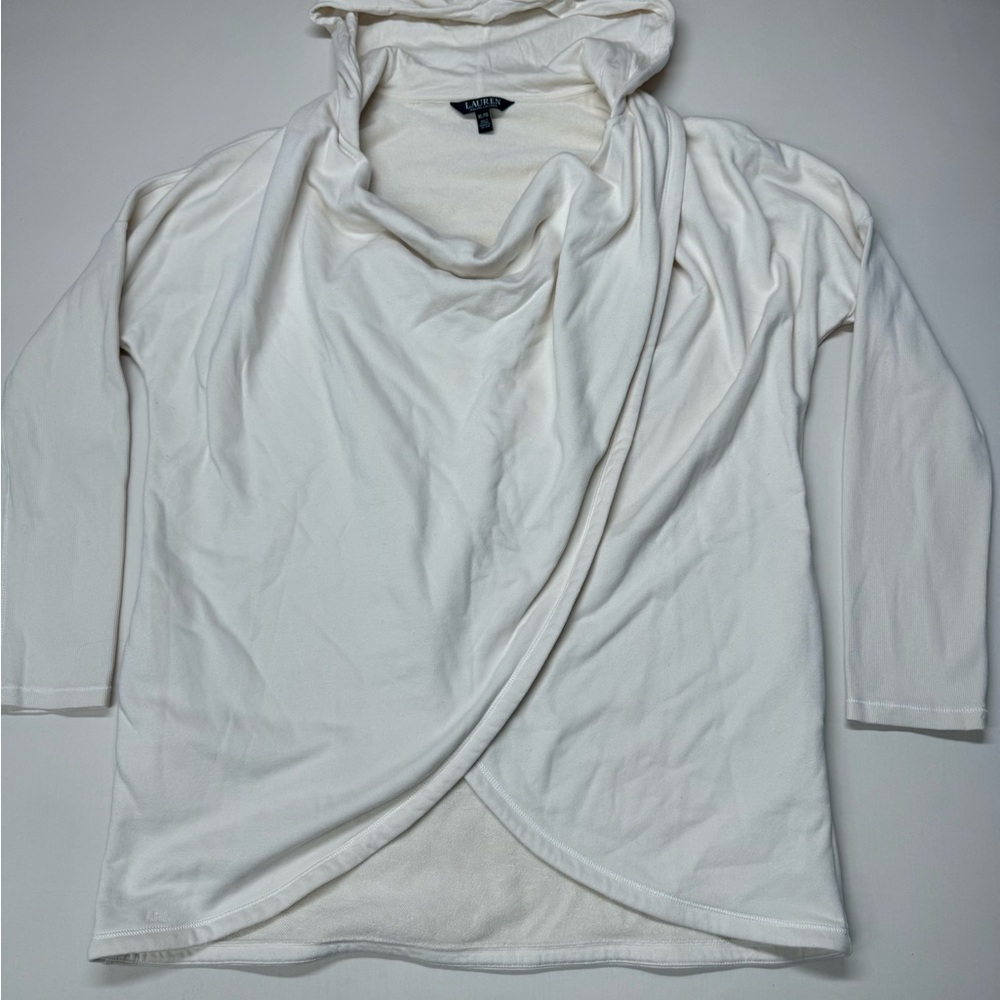 Ralph Lauren Cream Long Sleeve Top